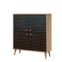 Hanah Home Multilux-222 Armario multiusos Roble Sonoma